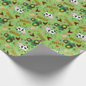 Boerderij-gaard Cadeaupapier (Hoek)