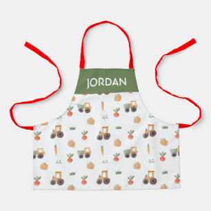 Boerderij Garden Waterverf Fun Pattern Schort