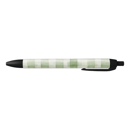Boerderij Green Cream Plaid Zwarte Inkt Pen (Bodem)