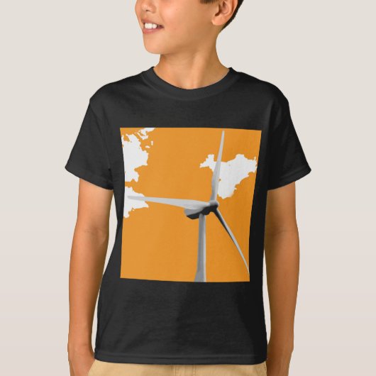 Boerderij Groene Knowes Wind T-shirt (Voorkant)