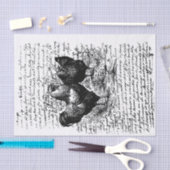 Boerderij Haan decoupage Tissuepapier (Craft)