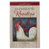 Boerderij Hanen Kalender 2025 (Hoes)