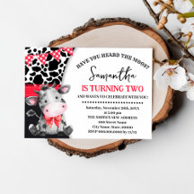 Boerderij Heb je de Moos 2e Koe Rode Verjaardag ge