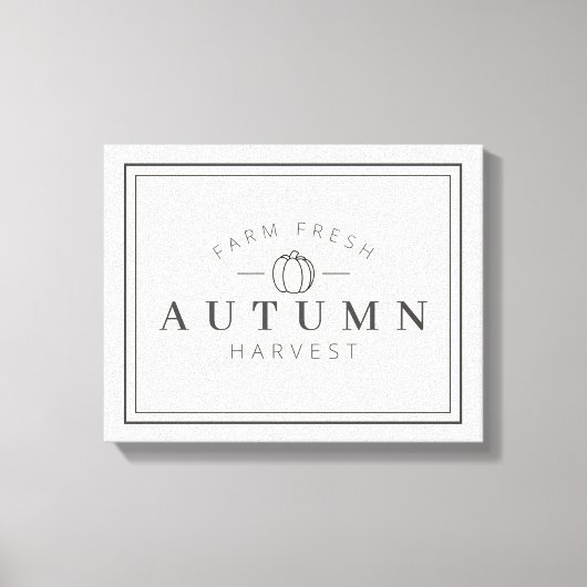 Boerderij herfst Oogst Herfst Canvas (Voorkant)