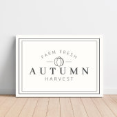 Boerderij herfst Oogst Herfst Canvas