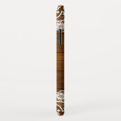 Boerderij Hout Kant Bruid Rustieke Verlovingsaanko Case-Mate iPhone Case (Achterkant/rechts)