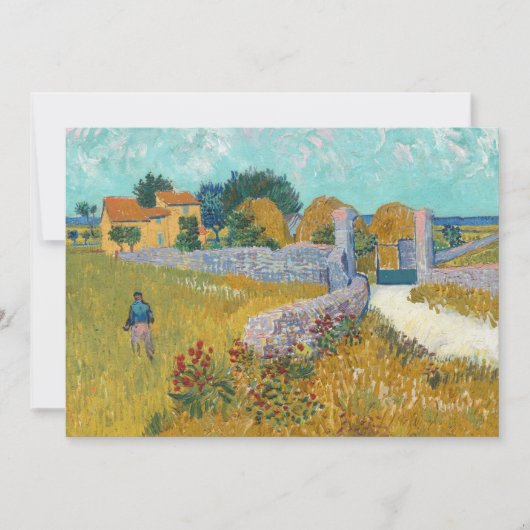 Boerderij in de Provence | Vincent van Gogh (Voorkant)