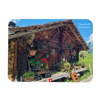 Boerderij in Gimmelwald (Zwitserland) Magneet