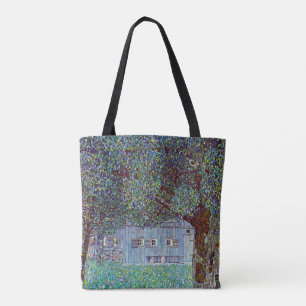 Boerderij in Opper-Oostenrijk door Gustav Klimt Draagtas