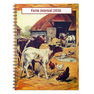 Boerderij Journaal 2026 Notitieboek