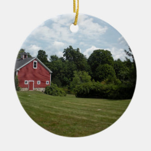 boerderij keramisch ornament