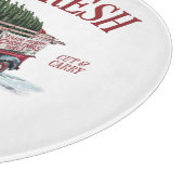 Boerderij kerstbomen, vers snijplank (Hoek)