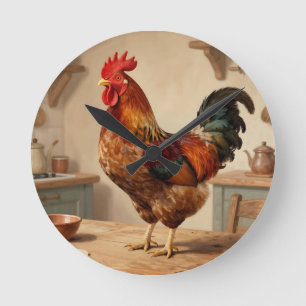 Boerderij Keuken met Trotsche Haan Ronde Klok