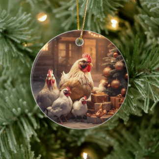 Boerderij Kip Dier, Kawaii Leuke Pet Lover Gift Keramisch Ornament