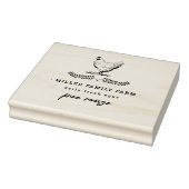 Boerderij Kip Illustratie Ei Karton Stempel (Stempel)
