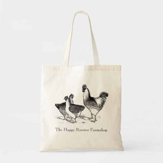  boerderij,  kip tote bag (Voorkant)
