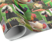 Boerderij Kippen Cadeaupapier (Rol Hoek)