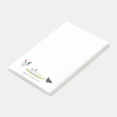 Boerderij Kippen | Monogram Briefpapier Post-it® Notes (Schuin)