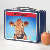 Boerderij Koe Lick Metal Lunch Box (In situ)