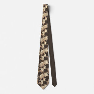Boerderij Koe Print Classic Country Style Stropdas