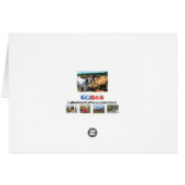 Boerderij Koe Wenskaart (Achterkant Horizontaal)