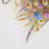 Boerderij Koffiepot en Wildflowers Tissue Paper Tissuepapier (Detail)