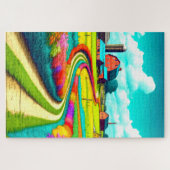 Boerderij Kunst Legpuzzel (Horizontaal)