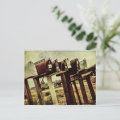 boerderij / land mailboxen briefkaart (Staand voorkant)