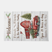 Boerderij Land Winter Welkom Pantry Deurmat (Voorkant)