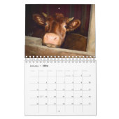 Boerderij Landelijk Rustiek Kunstkalender 2024 Kalender (Jan 2026)