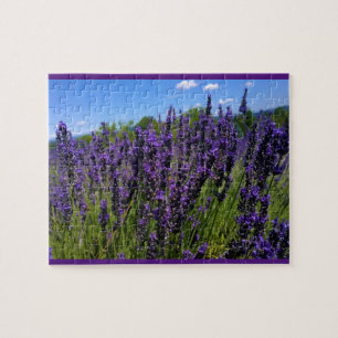 Boerderij lavender legpuzzel