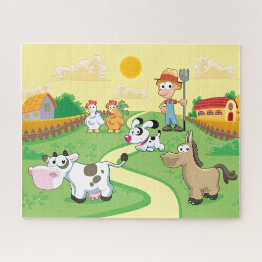 Boerderij Leven Puzzel (Horizontaal)