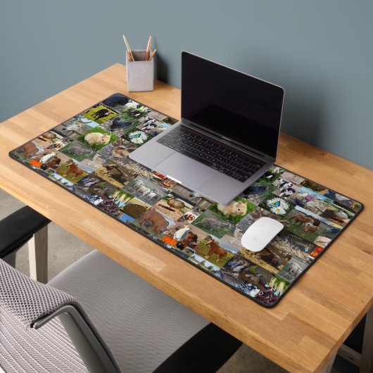 Boerderij Life fotocollage, bureaumat (Kantoor 2)