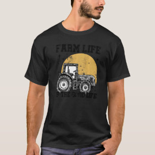 Boerderij Life Graphic Agriculture Agriculteur Far T-shirt