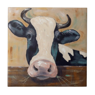 Boerderij Life - Gunther the Cow Tegeltje