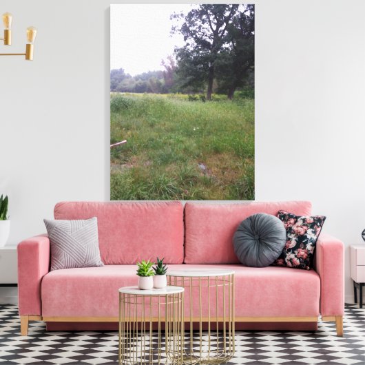 Boerderij life in Illinois Canvas Afdruk (Insitu (Woonkamer))