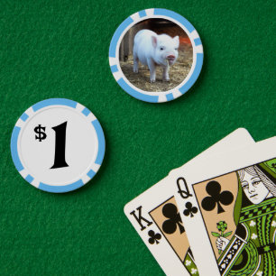 Boerderij Life Pig Poker Chips