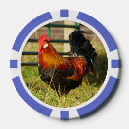 Boerderij Life Rooster Poker Chips