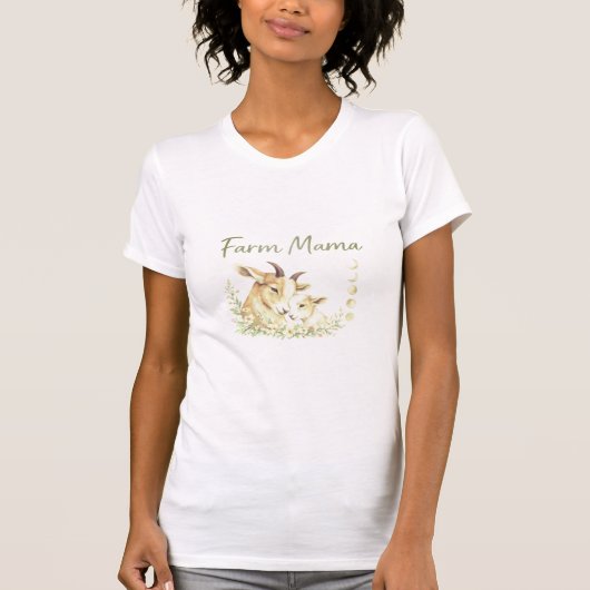 Boerderij Mama T-shirt (Voorkant)