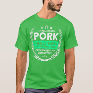 Boerderij marktfamilie lokale landbouwers t-shirt