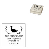 boerderij moderne eend retour adres Stempel (Gestempeld)