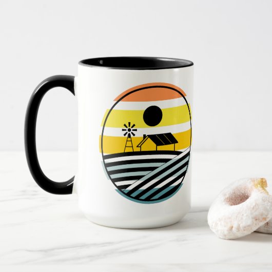 Boerderij Mok (Met donut)