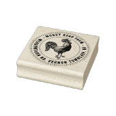 Boerderij Naam en locatie Rooster Stempel Fancy gr (Stempel)