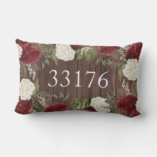 Boerderij Net Getrouwd Rozen Postcode Buiten Buitenkussen (Achterkant)