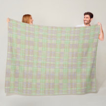 Boerderij Neutraal Salie Plaid