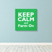 Boerderij op canvas afdruk (Insitu (Houten vloer))