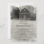 Boerderij op landelijk Barn Kaart (Voorkant)