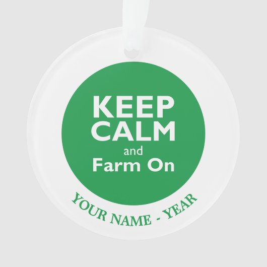 Boerderij op ornament (voorkant)