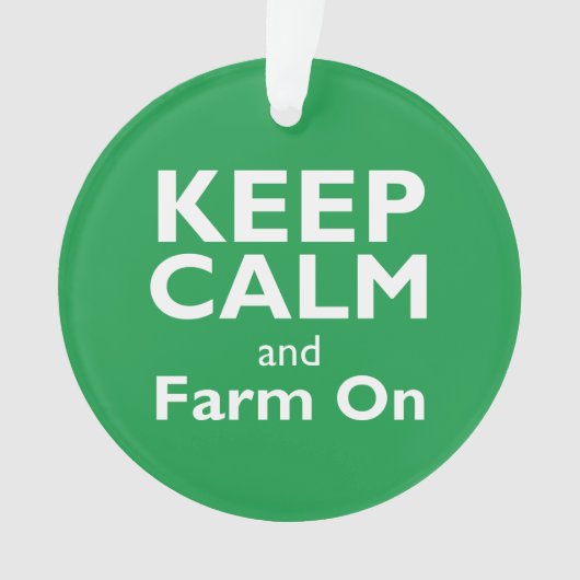 Boerderij op ornament (voorkant)