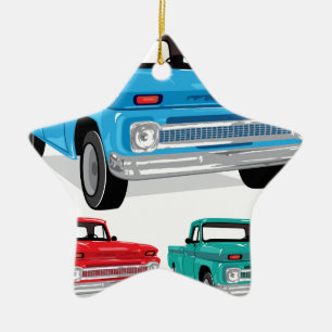 Boerderij ophalen keramisch ornament